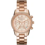 ساعة مايكل كورس للنساء MK6357 1 mk6357-michael-kors-watch-women-rose-gold-dial-metal-stainless-steel-strap-quartz-battery-analog-chronograph-ritz