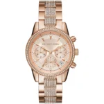 ساعة مايكل كورس للنساء MK6485 1 mk6485-michael-kors-watch-women-crystals-rose-gold-dial-metal-stainless-steel-strap-quartz-battery-analog-chronograph-ritz
