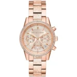 ساعة مايكل كورس للنساء MK6598 1 mk6598-michael-kors-watch-women-rose-gold-dial-metal-stainless-steel-strap-quartz-battery-analog-chronograph-ritz