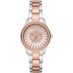 ساعة مايكل كورس للنساء MK6894 1 mk6894-michael-kors-watch-women-crystals-pink-dial-metal-stainless-steel-silver-rose-gold-two-tone-strap-quartz-battery-analog-three-hand-layton