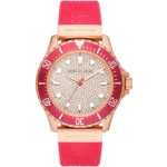 ساعة مايكل كورس للنساء MK7359 1 mk7359-michael-kors-watch-women-crystals-rose-gold-dial-rubber-pink-strap-quartz-battery-analog-three-hand-everest